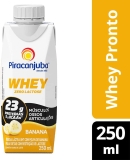 Whey Zero Lactose Sabor Banana Piracanjuba 250ml