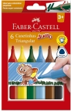 Canetinha Hidrográfica, Faber-Castell, Jumbo, 15.0206J, 6 Cores