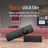 Novo Fire TV Stick Lite com Controle Remoto Lite por Voz com Alexa | Modelo 2020