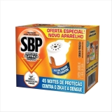 Repelente Elétrico Líquido 45 Noites Kit Com Aparelho e Refil, SBP