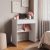 Escrivaninha Estudo e Trabalho – Mesa Compacta com Gaveta para Quarto ou Escritório | Móveis Bonatto (Branco)