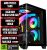 PC Gamer Live Ryzen 5 5500, 16GB RAM RGB, NVME M.2 500GB, RTX 3050 6GB, Gabinete com 4 Ventoinhas RGB