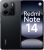 Smartphone Xiaomi Redmi Note 14 Midnight Black (Preto) 6GB RAM 128GB ROM