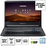 Notebook Gamer Predator PH315-52-79VM Intel Core i7 16GB 256GB SSD 1TB HD RTX 2060 15,6 Endless