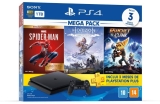 Console PlayStation 4 Mega Pack 15 – Spider-Man: Goty Edition, Horizon Zero Dawn: Complete Edition e Ratchet & Clank