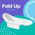 Cosco Kids, Banheira Fold Up, Branca e cinza