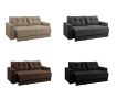 Sofá 3 Lugares Retrátil Lubeck Suede
