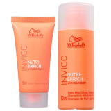 Wella Professionals Invigo Nutri-Enrich Kit Shampoo + Máscara Travel Size