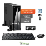 Computador Intel Core I3 7100 4Gb Ddr4 Hd 500Gb Wifi 3Green
