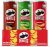 Pringles Pack Promo Salgadinho de Batata Frita 3 Sabores – Original, Creme e Cebola e Churrasco