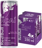 Energético Açaí Red Bull Energy Drink Pack com 4 Latas de 250ml