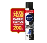 NIVEA Men Desodorante Antitranspirante Aerosol Invisible Black & White Promo 200ml