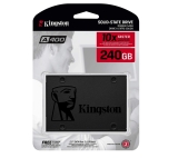 SSD A400, Kingston, SA400S37/240G, Cinza