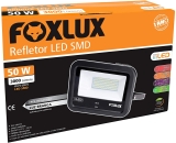 Refletor Led 50w 6500k Preto Bivolt Foxlux Foxlux