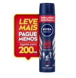 Desodorante NIVEA Antitranspirante Aerosol Dry Impact Promo 200ML, Nivea