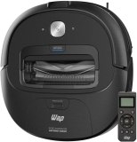 Aspirador de Pó Robô WAP ROBOT WSMART Bivolt Automático Autorrecarga Varre Aspira Passa Pano Agenda horário de Limpeza