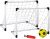 Brinquedo Futebol Kit 2 Mini Traves Golzinho Infantil Gol com Bola e Bomba Jogo Chute a Gol