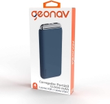 Carregador Portátil 12.000 mAh, Azul Marinho, PB12KMB, Geonav