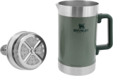 Prensa francesa Stanley The Stay-Hot French Press, 1,4 L, Hammertone Green