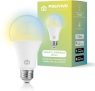Smart Lâmpada Wi-Fi, Positivo Casa Inteligente, 806 lúmens, controle de temperatura de cor, branco frio e quente, 16 milhões de cores decorativas, Compatível com Alexa