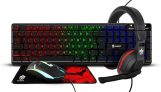 COMBO GAMER STARTER (TECLADO+MOUSE+FONE+MOUSEPAD) – EG54 – EVOLUT