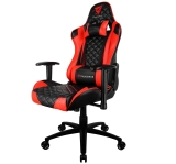 Cadeira Gamer Profissional TGC12 Preta/Vermelha THUNDERX3
