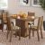 Conjunto Mesa de Jantar e 4 Cadeiras Rustic-Floral Lexy Madesa