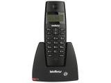 Telefone Sem Fio Intelbras TS 40 ID – Identificador de Chamada Preto Bivolt