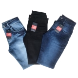 Kit 3 Calças Jeans Elastano Premium – Jeans Brasil