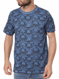 Camiseta Manga Curta Masculino Vels Azul