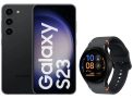 Smartphone Samsung Galaxy S23 256GB + Smartwatch – Watch FE 40mm Preto 16GB Bluetooth