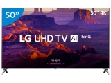 Smart TV 4K LED 50” LG 50UK6520 Wi-Fi HDR – Inteligência Artificial Conversor Digital 4 HDMI
