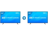 Smart TV 4K LED 50” Samsung NU7100 Wi-Fi – Conversor Digital 3 HDMI 2 USB 2 Unidades