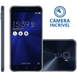 Smartphone Asus ZenFone 3, 5.2”, 4G, 32GB, 16MP, Dual, Preto Zafira – ZE520KL