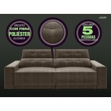 Sofá 5 Lugares Assento Retrátil E Reclinável 2,50m Super Jaguar – At.home