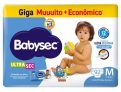 Fralda Babysec Galinha Pintadinha Ultra Sec M 5 a 9,5kg 92 Unidades