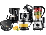 Kit Cozinha Completa KT-76 Mondial Liquidificador – Batedeira Cafeteira Sanduicheira Espremedor