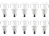 Kit Lâmpadas LED 10 Unidades Branca E27 9W – 6500K Elgin Bulbo A60