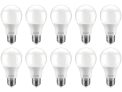 Kit Lâmpadas LED 10 Unidades Branca E27 9W – 6500K Elgin Bulbo A60