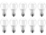 Kit Lâmpadas LED 10 Unidades Branca E27 9W – 6500K Elgin Bulbo A60
