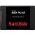 SSD SATA Sandisk, 480GB, 2.5″ Leitura: 535MB/s e Gravação: 445MB/s Preto – SDSSDA-480G-G26