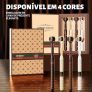 OralGos Escova de Dente 3 Lados, Kit com 4 Unidades, Design de Limpeza Tripla, Cerdas Super Macias e Densas, Escova Adulto, Embalagem Premium para Presente, Ideal para Gengivas Sensíveis, para Uso em Família ou para Presentear