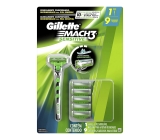 Aparelho de Barbear Gillette Mach3 Sensitive + 9 cargas, Gillette