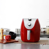 Fritadeira Elétrica sem óleo 3,5L 1400W Vermelha Fun Kitchen