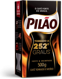 Café Pilão Torrado e Moído 252 Graus Vácuo 500 gramas
