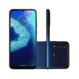 Smartphone Motorola Moto G8 Power Lite 64GB Azul Navy Tela 6.5 Pol. Câmera Tripla 16MP Selfie 8MP Android 9.0