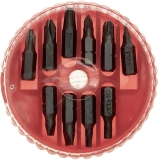 Bits Para Furadeira Com 10 Peças, Eda, 5Wi, Preto