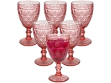 Jogo de Taças para Vinho de Vidro 340ml – 6 Peças Casambiente Royal