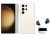 Smartphone Samsung Galaxy S23 Ultra 256GB – Creme 5G 12GB RAM + Galaxy Buds FE Sem Fio Grafite