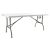 Mesa Dobrável Tipo Maleta 180cm Branco – Klimber